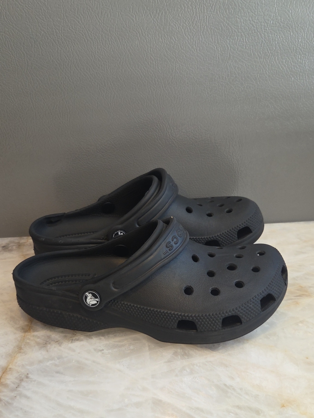 Black CROCS Size 6